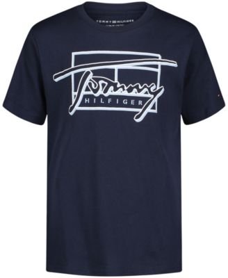 Big Boys Linear Dimension Short Sleeves Graphic T-shirt