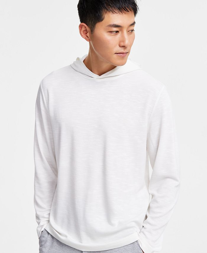 Alfani Men's Pique Slub Hoodie, Created for Macy's - Macy's