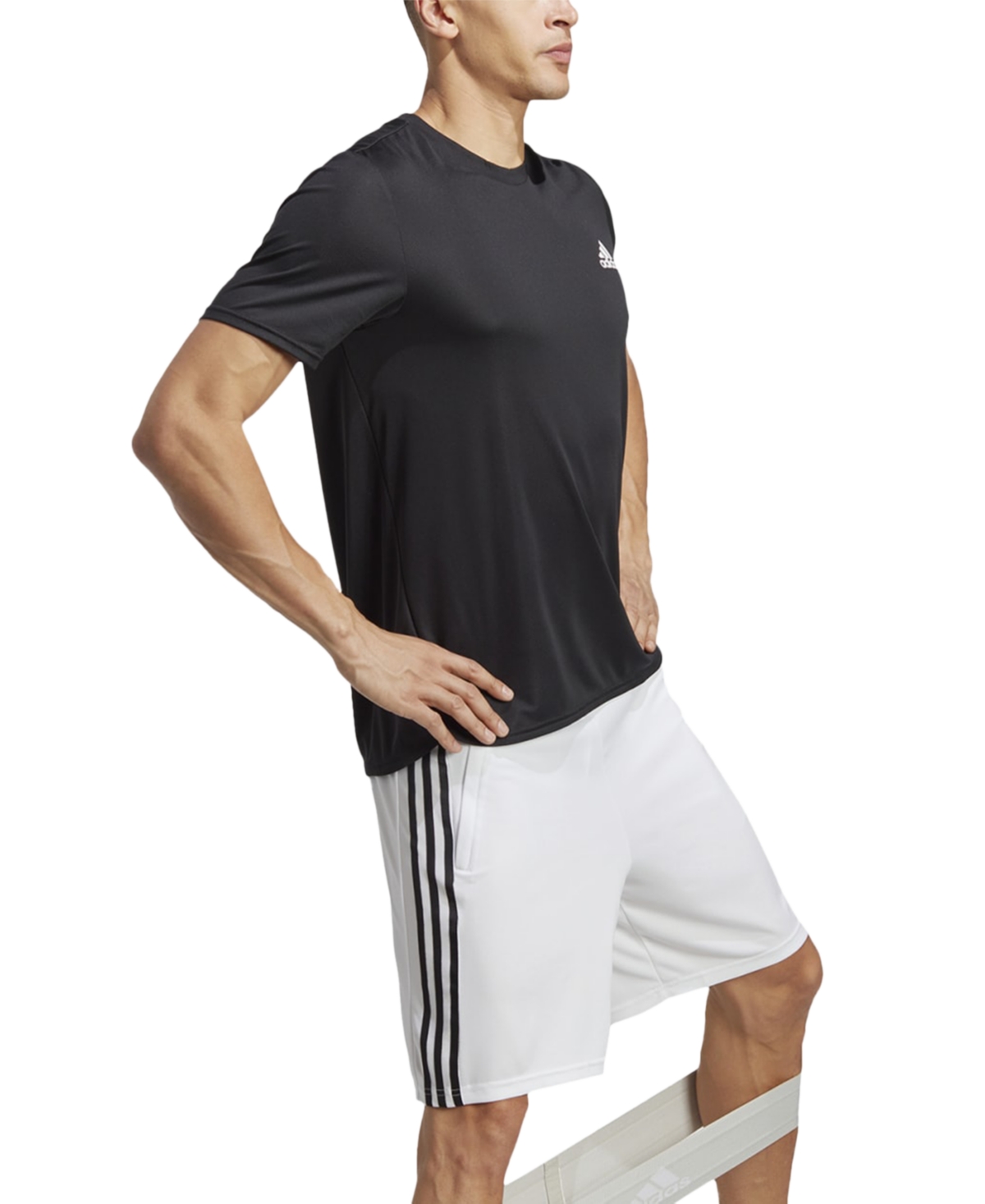 adidas Men's Train Essentials Classic-Fit Aeroready 3-Stripes 10