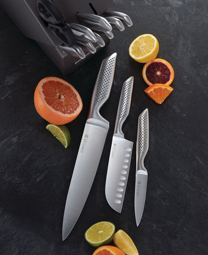 Sabatier Edge keeper Cutlery Block Set, 14Piece Macy's