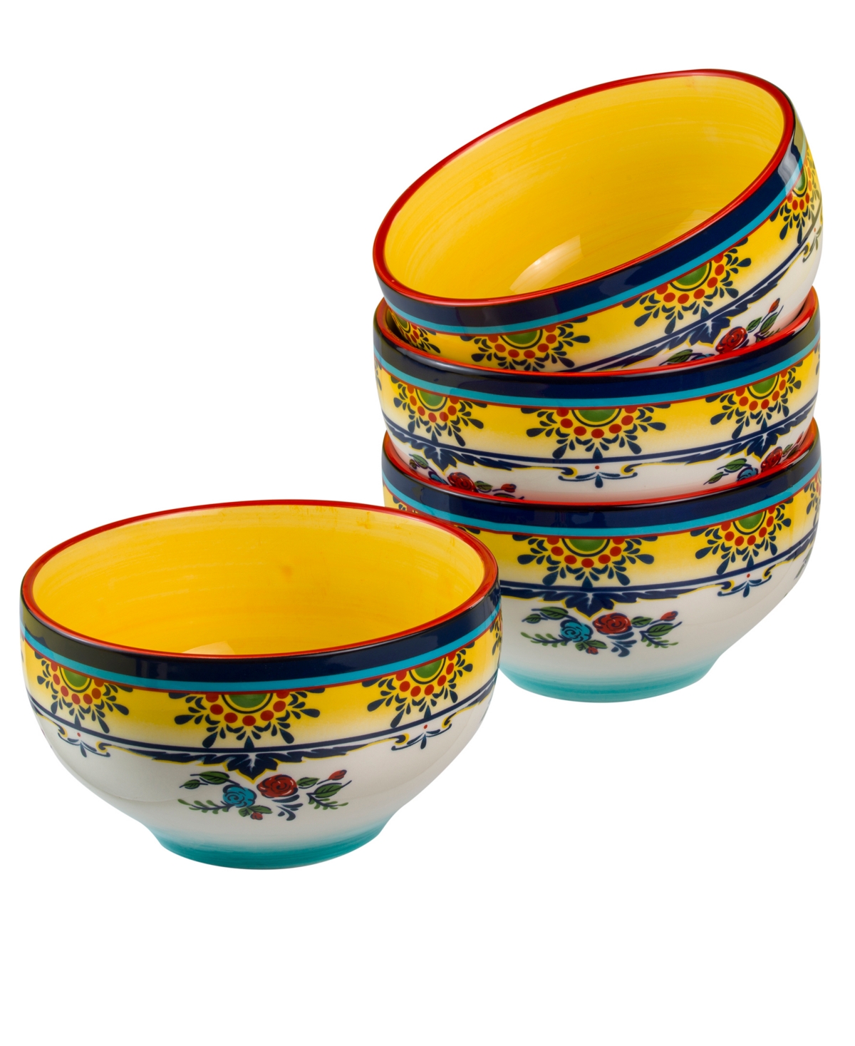 Fez 16 Piece Dinnerware Set (Cereal Bowl Assorted) – Euro Ceramica