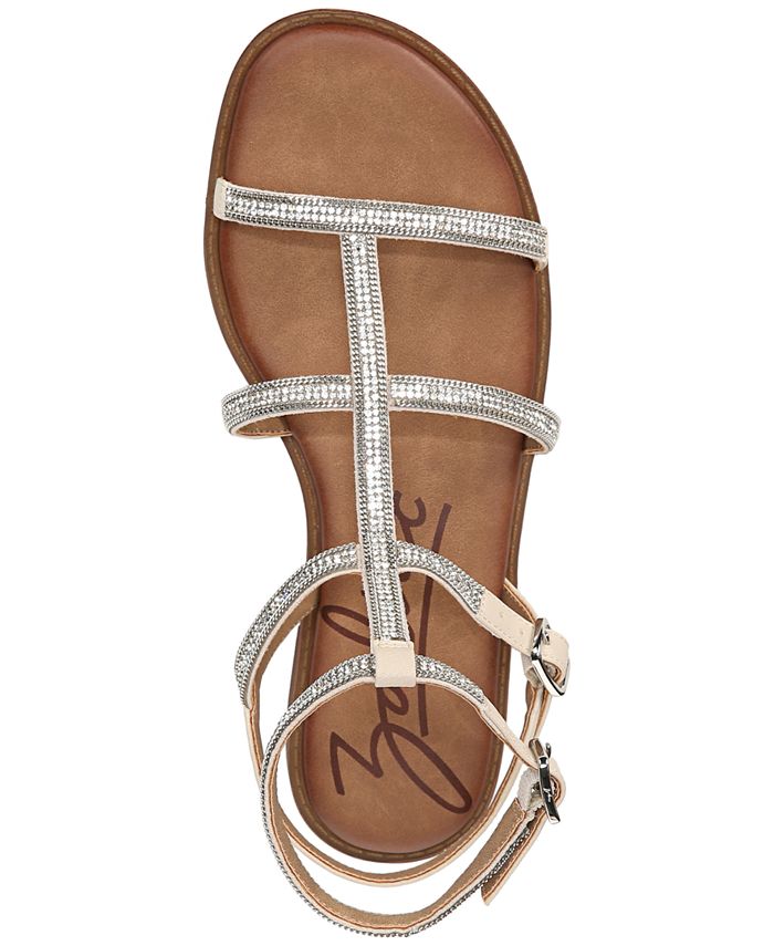 Zodiac Women's Cinita Embellished Gladiator Flat Sandals Macy's