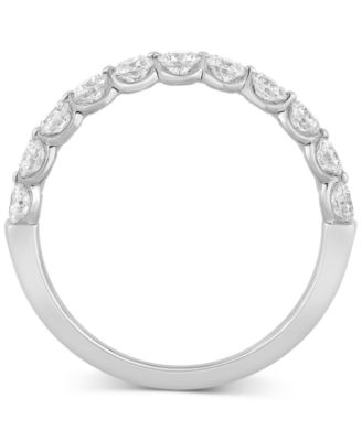 Diamond Double Row Band (1 ct. t.w.)  in 14k White Gold