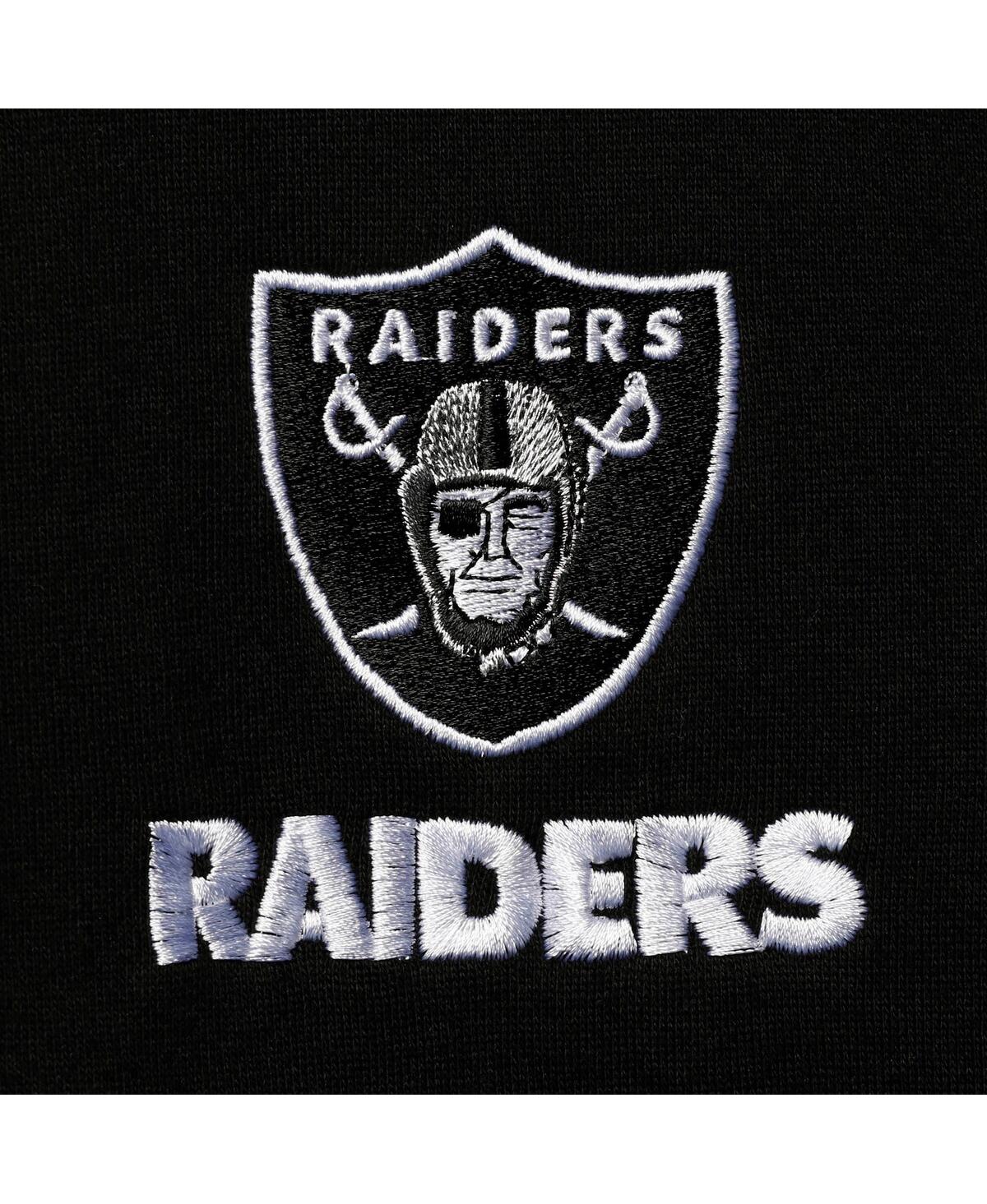 Shop Dunbrooke Men's  Black Las Vegas Raiders Craftsman Thermal-lined Full-zip Hoodie