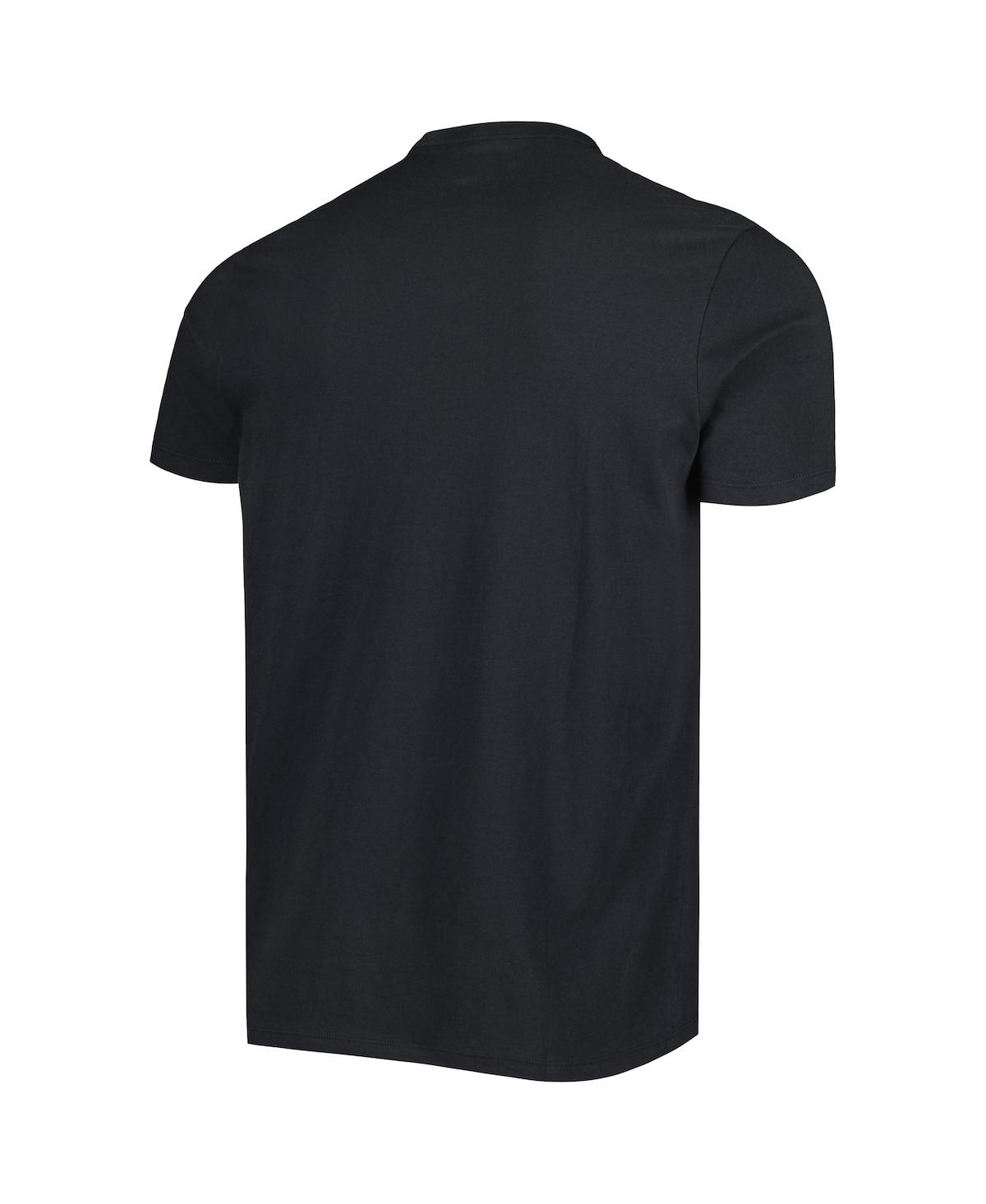 Shop 47 Brand Men's ' Black Pittsburgh Steelers Wordmark Rider Franklin T-shirt