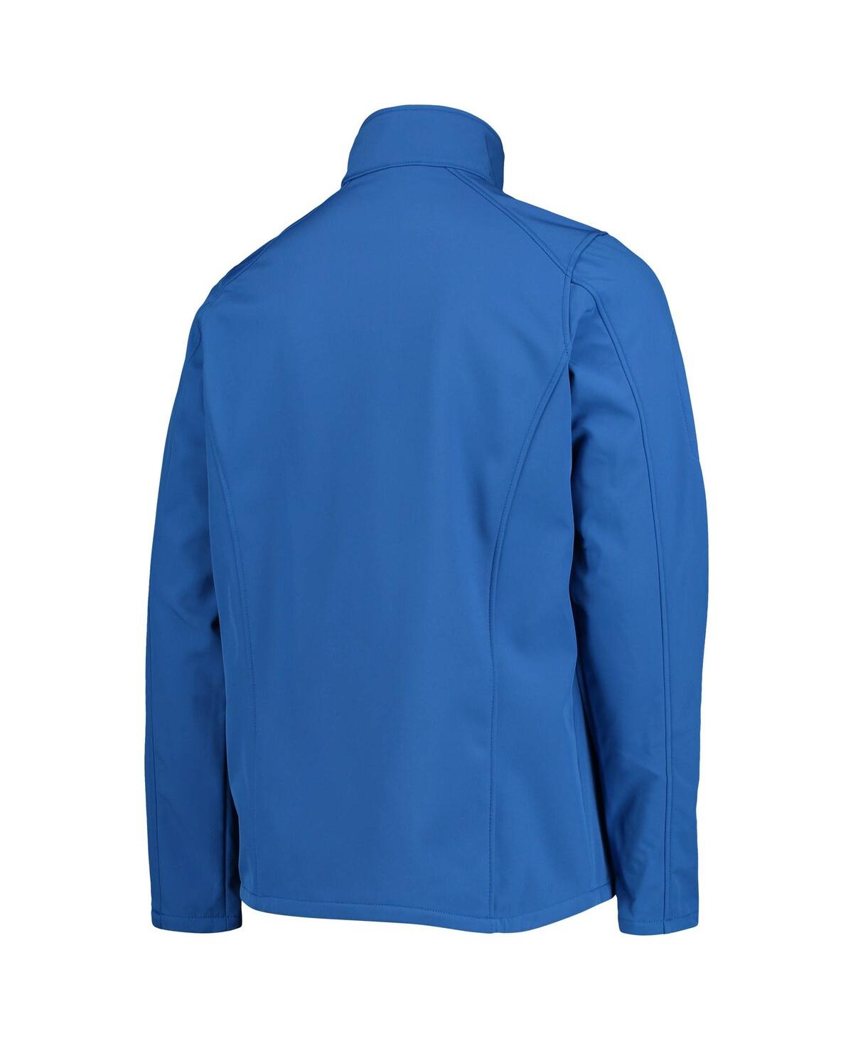 Shop Dunbrooke Men's  Royal Los Angeles Chargers Big And Tall Sonoma Softshell Full-zip Jacket