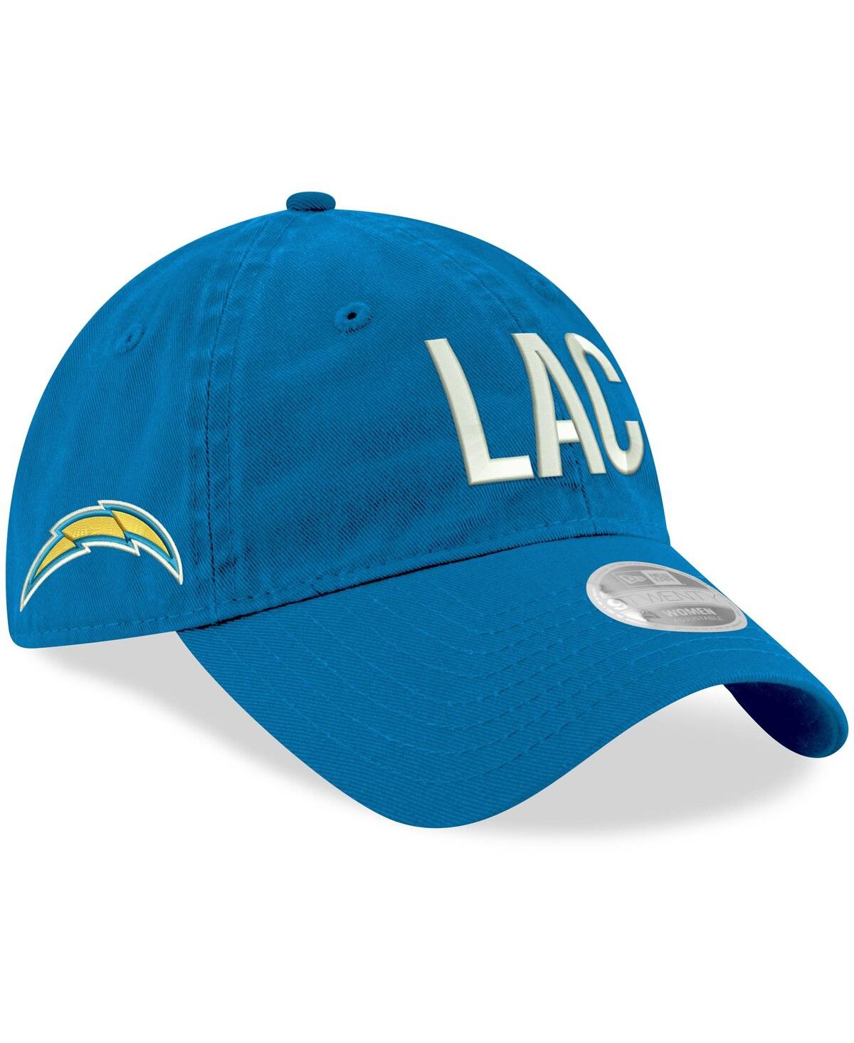 New Era Powder Blue Los Angeles Chargers Hometown Team 9twenty Adjustable Hat In Powder Blue