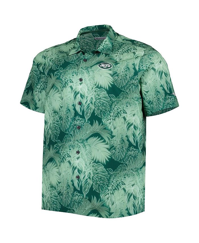 Big & Tall Bahama Coast IslandZone® Heathered Solid Camp Shirt main image 1