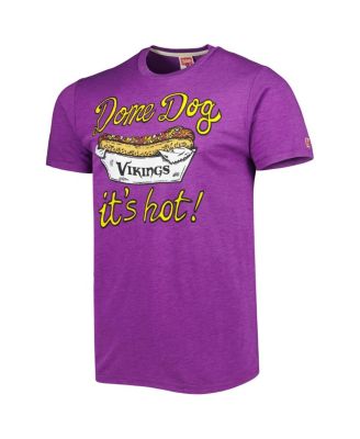 Men's Purple Minnesota Vikings Dome Dog Hyper Local Tri-Blend T-shirt