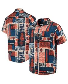 Men's FOCO Orange Denver Broncos Thematic Button-Up Shirt