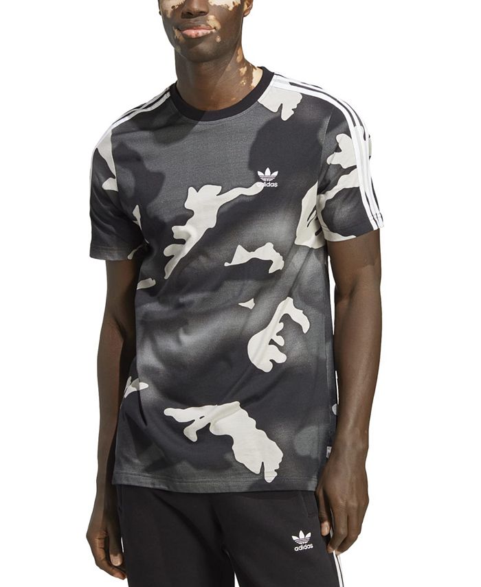 Berolige Trænge ind På forhånd adidas Men's Camo Print Short-Sleeve Crewneck T-Shirt - Macy's