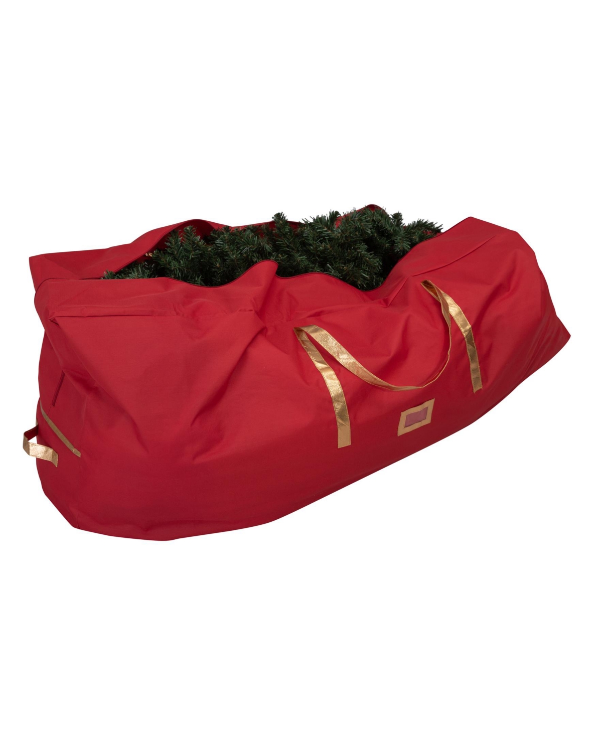 Simplify Heavy Duty Holiday Decor Storage Bag In Red
