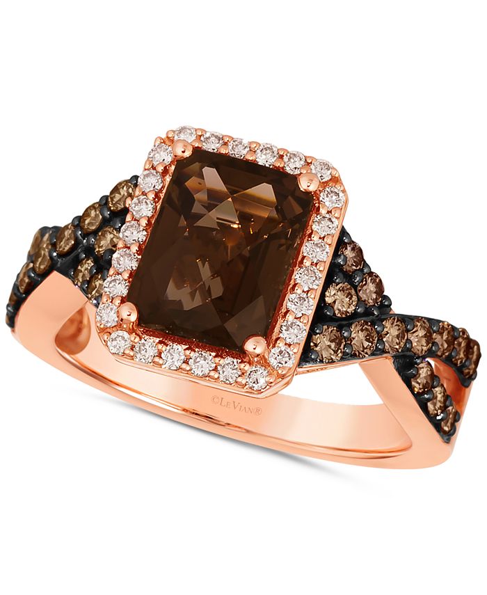Le Vian Chocolate Quartz 2 ct. t.w. Diamond 5 8 ct. t.w