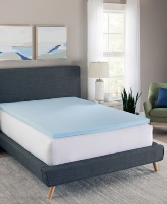 CLOSEOUT! Gel-Infused 2" Memory Foam Mattress Topper, King