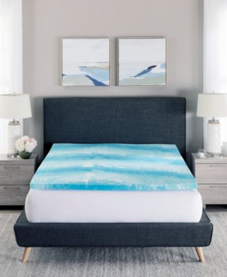 Lucid Comfort Collection 4 Gel Memory Foam Mattress Topper - Twin