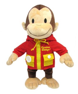 Kids Preferred Learn to Dress Curious George Plush Macy's