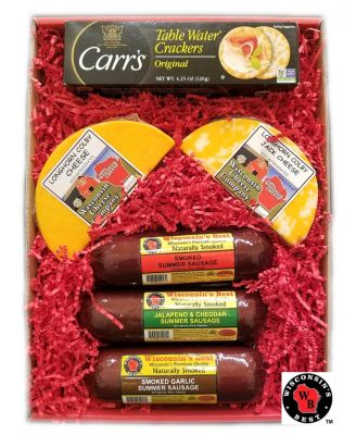 Wisconsin Cheese Company Holiday Wisconsin Big Deluxe Colby Longhorn ...