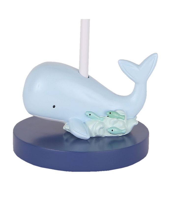 Lambs & Ivy Oceania Blue Ocean/Sea/Nautical Nursery Lamp with Shade & Bulb Macy's