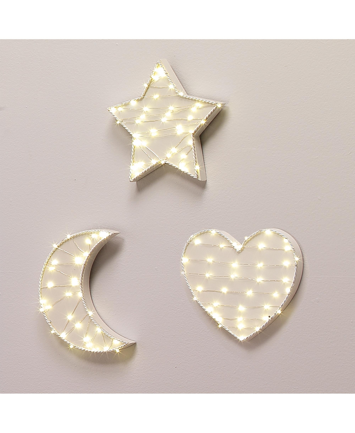 Lambs & Ivy Signature Star Led Light Up Wall Decor/Wall Hanging