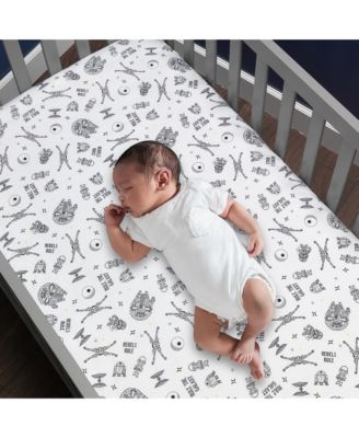 Star Wars Signature Rebels Rule Cotton Fitted Crib/Toddler Sheet