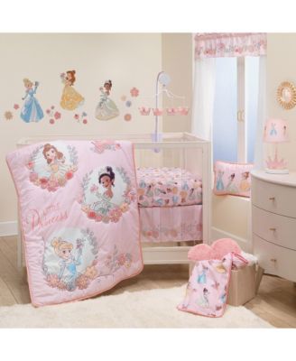 Lambs Ivy Disney Princesses 3 Piece Nursery Baby Crib Bedding Set Pink Macy s