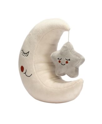 Goodnight Moon and Star Plush Stuffed Toy - Cream/Gray