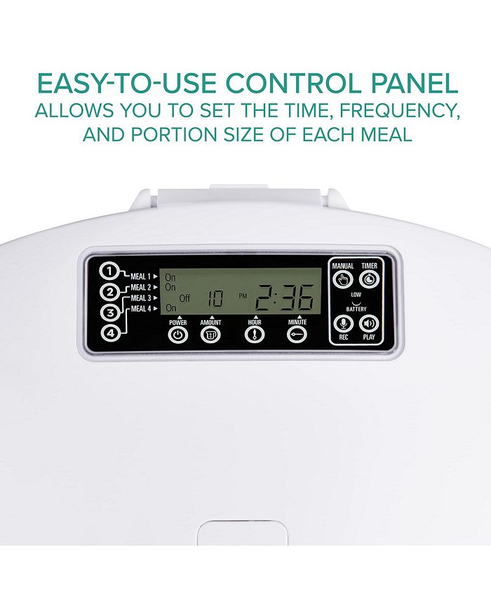 Arf Pets Automatic Pet Feeder, Food Dispenser for Dogs with Timer Macy's