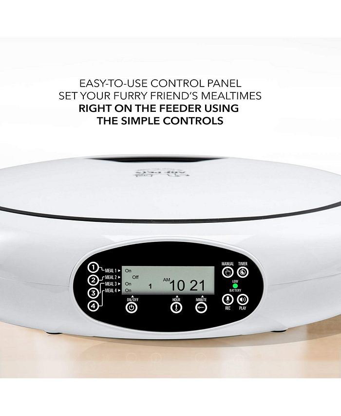 Arf Pets Smart Automatic Pet Feeder with Programmable Food Dispenser