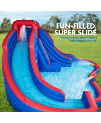 Inflatable Water Slide & Blow up Pool, Kids Water Park