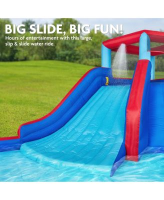 Inflatable Water Slide & Blow up Pool, Kids Water Park