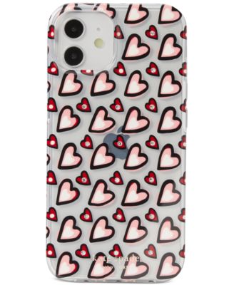 kate spade new york - Heart Printed iPhone 14 Phone Case
