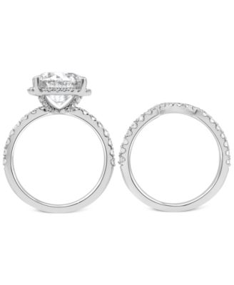 Certified Lab Grown Diamond Bridal Set (5 ct. t.w.) in 14k Gold