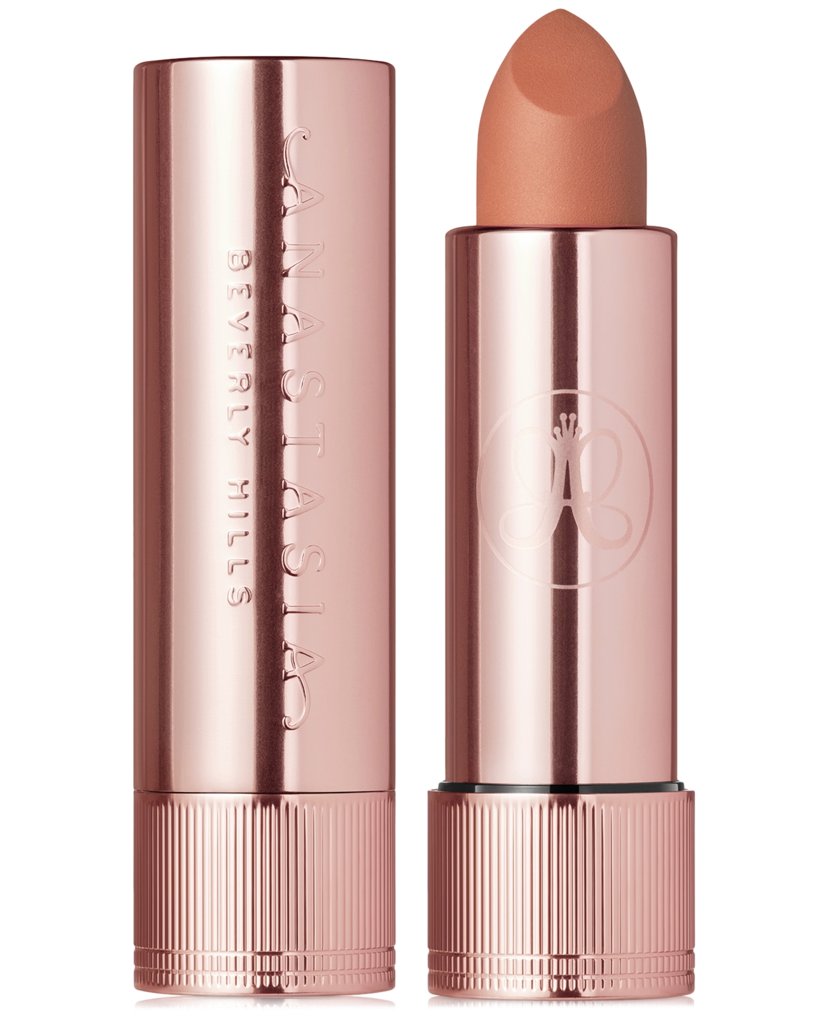 Anastasia Beverly Hills Matte & Satin Velvet Lipstick In Warm Taupe