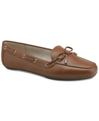 Charter Club - Davinaa Lace-Up Loafer Flats