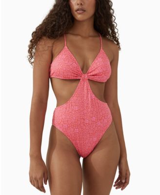 women's ribbed swimsuit