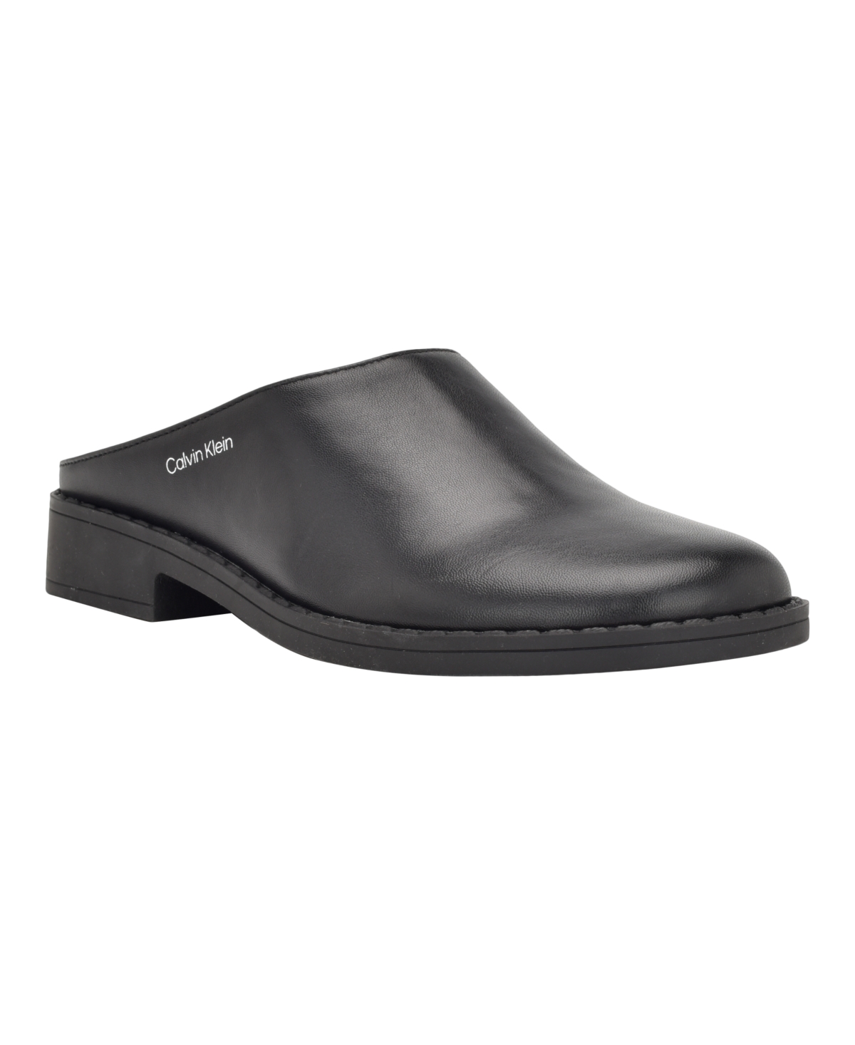 Calvin Klein Women s Ajan Casual Pointy Toe Heeled Mules Women s