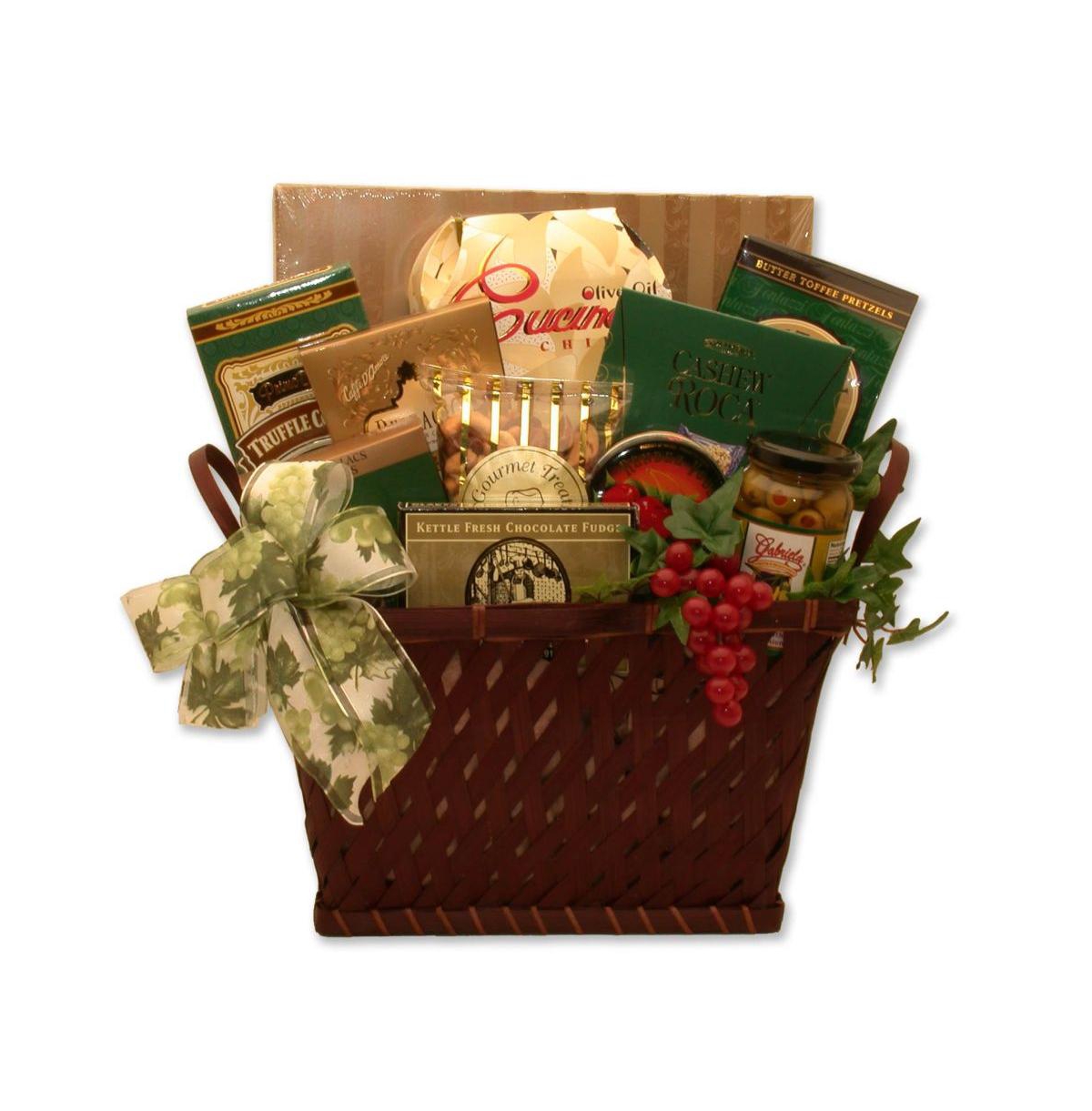 Gbds Gourmet Snacker Gift Basket - Gourmet Gift Basket - 1 Basket In ...