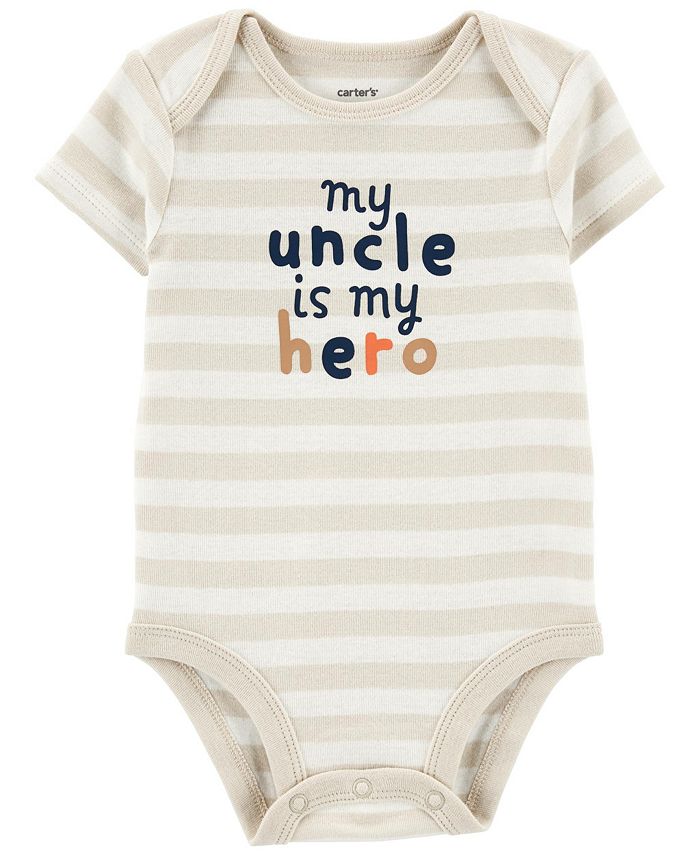 Carter's top uncle onesie