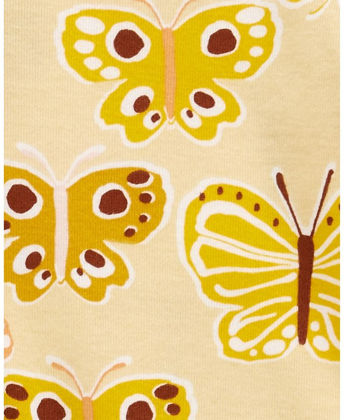 Carter's Baby Girls Chambray Tunic, Shorts, and Butterfly Bodysuit, 3 Piece Set Macy's