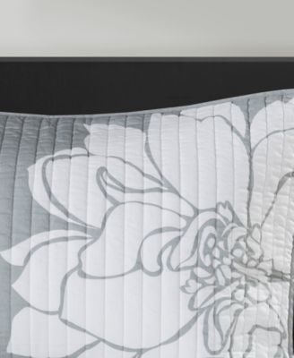 Lola Floral Print Cotton 6-Pc. Quilt Set, King/Cal King