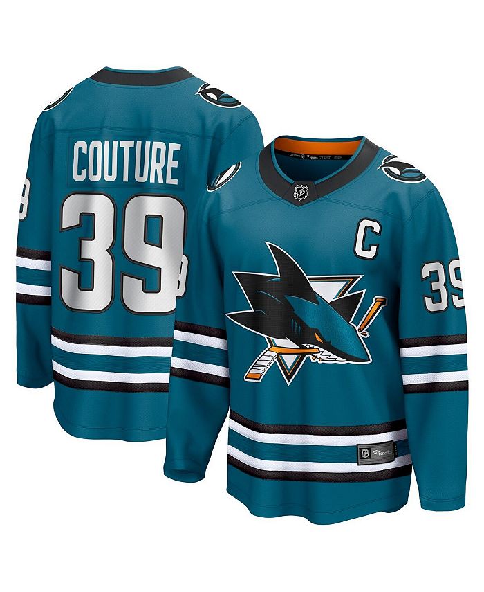 Authentic NHL Apparel Men's San Jose Sharks Breakaway Player Jersey - Logan  Couture - Macy's
