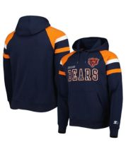 Women's Fanatics Branded Navy/Orange Chicago Bears Lock It Down Pullover  Hoodie