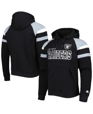売れ筋商品|||スターター パーカー・スウェットシャツ アウター レディース Men's Black Las Vegas Raiders Draft Fleece Raglan Pullover Hoodie Black Starter Men's Black Las Vegas Raiders Draft Fleece Raglan