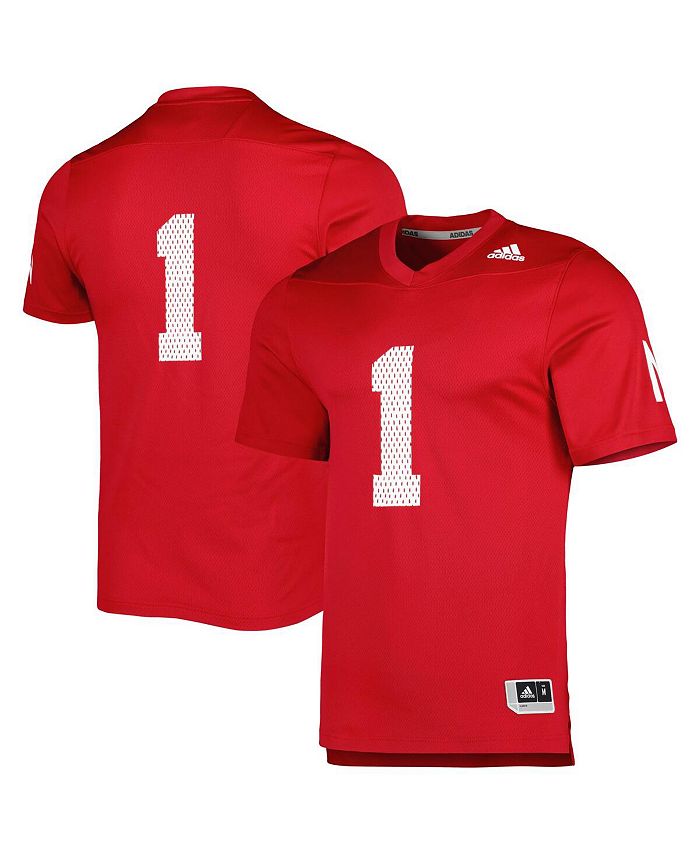 adidas Men s Scarlet Nebraska Huskers 1983 Scoring Explosion Replica Jersey Macy s