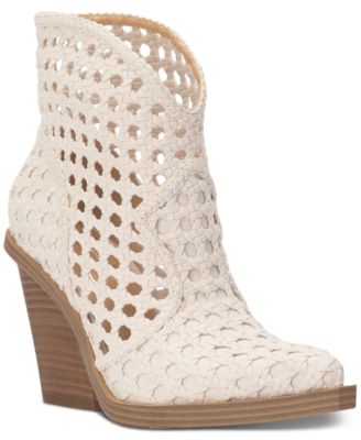 Jessica Simpson - Women's Lukkah Caged Wedge Booties