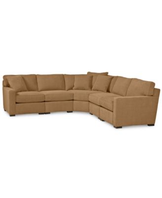 Furniture - Radley 5-Piece Fabric Modular Sectional Sofa