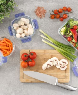 24-Pc. Glass Storage Containers with Lids