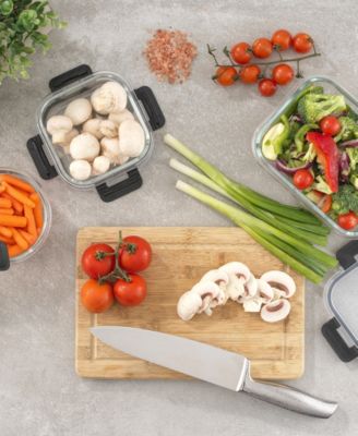 24-Pc. Glass Storage Containers with Lids