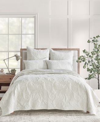 Levtex Velvet 3-Pc. Quilt Set, Full/Queen