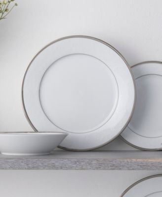 Regina Platinum Set of 4 Dinner Plates, 10.50"